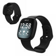 Loistava Fitbit Versa 3 / Fitbit Sense Silikoni Ranneke - Koko: S