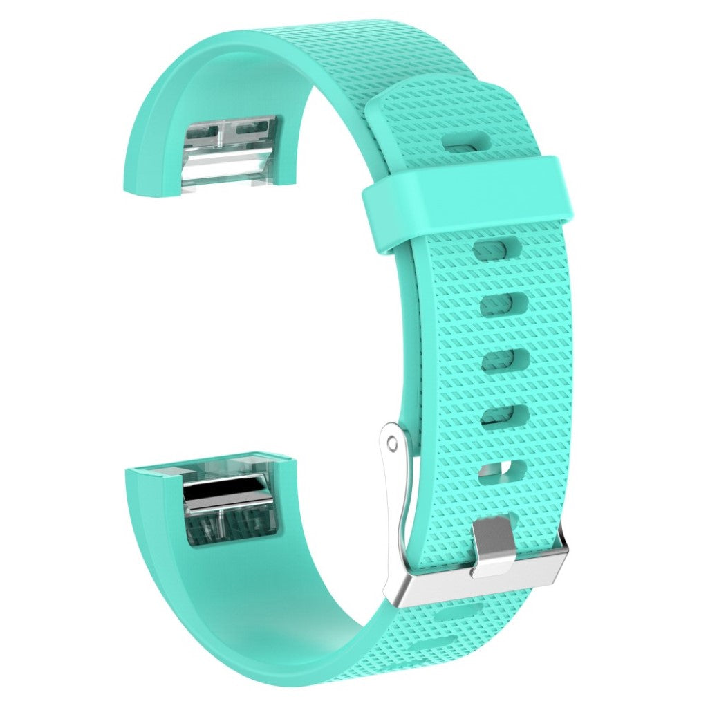Meget elegant Fitbit Charge 2 Silikone Rem - Størrelse: S - Blå#serie_5