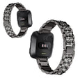 Huomattavan siisti Fitbit Versa Metalli ja Strassit Ranneke
