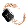 Fitbit Versa 2 / Fitbit Versa Lite Metalli ja Strassit Ranneke