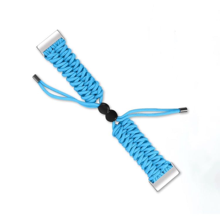 Meget skøn Fitbit Charge 3 / Fitbit Charge 4 Nylon Rem - Blå#serie_2