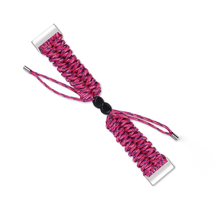 Meget skøn Fitbit Charge 3 / Fitbit Charge 4 Nylon Rem - Pink#serie_5