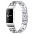 Fitbit Charge 4 / Fitbit Charge 3 Metalli ja Strassit Ranneke