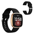 Mega siisti Fitbit Versa 3 / Fitbit Sense Silikoni Ranneke