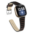 Loistava Fitbit Versa 3 / Fitbit Sense Aitoa nahkaa Ranneke