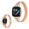 Fitbit Versa 3 / Fitbit Sense Metalli ja Strassit Ranneke
