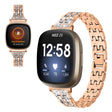 Fitbit Versa 3 / Fitbit Sense Metalli ja Strassit Ranneke