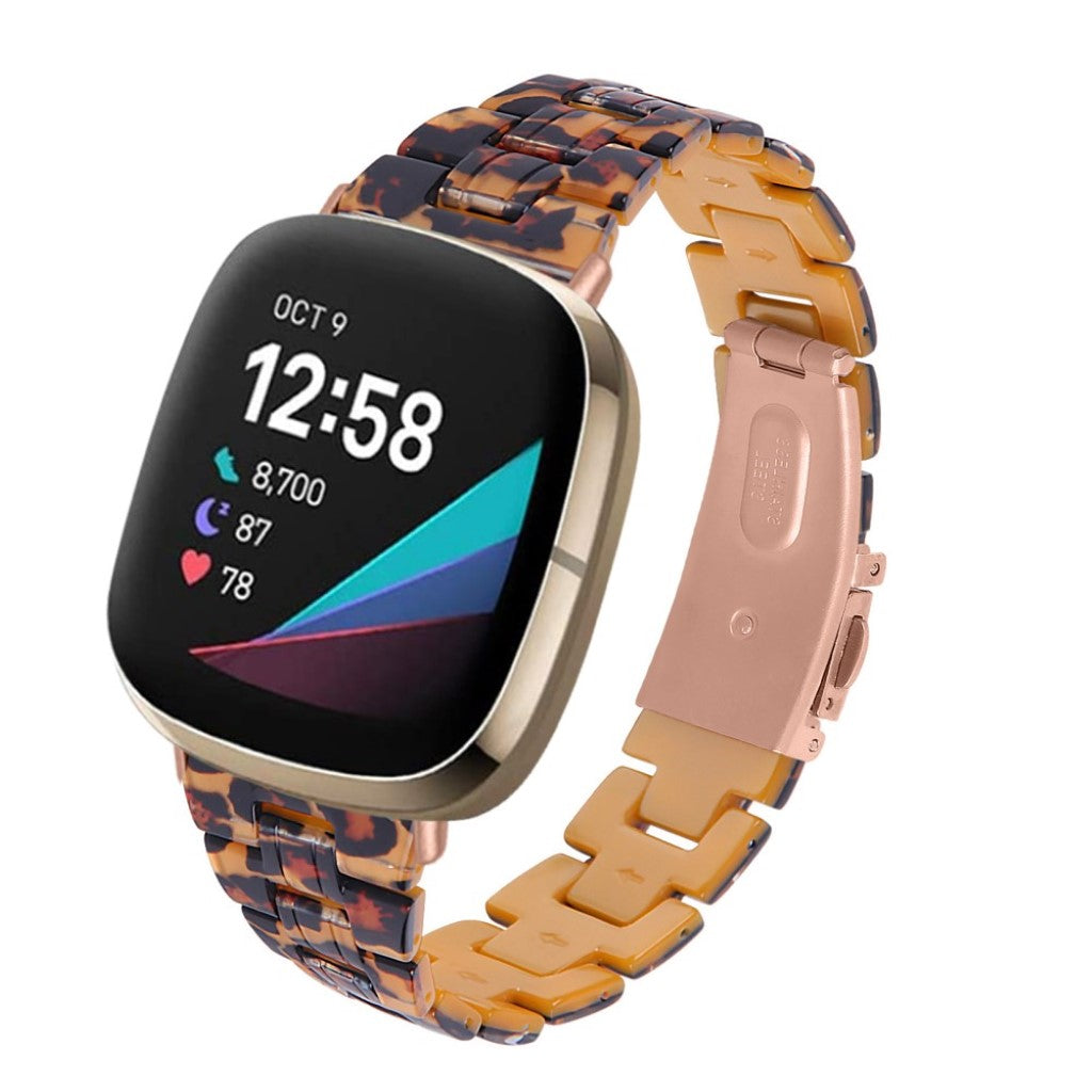 Vildt fint Fitbit Versa 3 / Fitbit Sense  Rem - Brun#serie_2