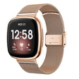 Huomattavan siisti Fitbit Versa 3 Metalli Ranneke