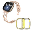 Fitbit Sense / Fitbit Versa 3 Metalli Ranneke kanssa Suojakuori