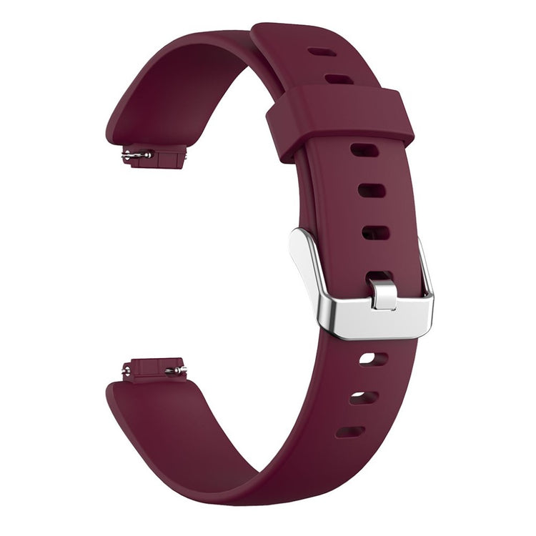 Vildt nydelig Fitbit Inspire 2 Silikone Rem - Størrelse: L - Rød#serie_6