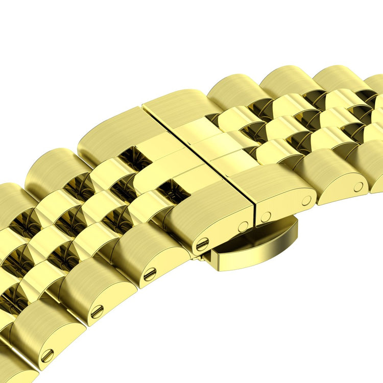 Alle Tiders Metal Rem passer til Fitbit Charge 5 - Guld#serie_4