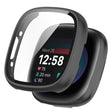 Tyylikäs Fitbit Sense 2 / Fitbit Versa 4 Suojakuori kanssa Suojakalvo sisään Muovi ja Karkaistu lasi