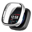 Tyylikäs Fitbit Sense 2 / Fitbit Versa 4 Suojakuori kanssa Suojakalvo sisään Muovi ja Karkaistu lasi