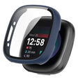 Tyylikäs Fitbit Sense 2 / Fitbit Versa 4 Suojakuori kanssa Suojakalvo sisään Muovi ja Karkaistu lasi