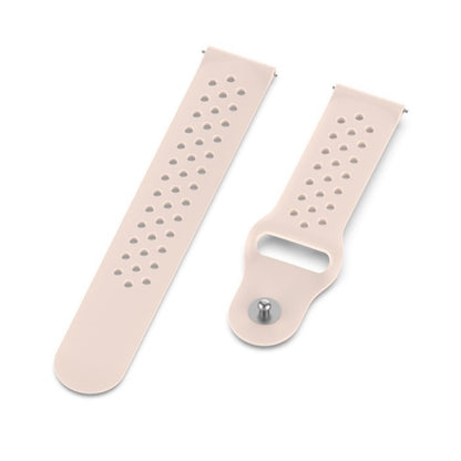Super fed Universal Garmin Silikone Rem - Pink#serie_5