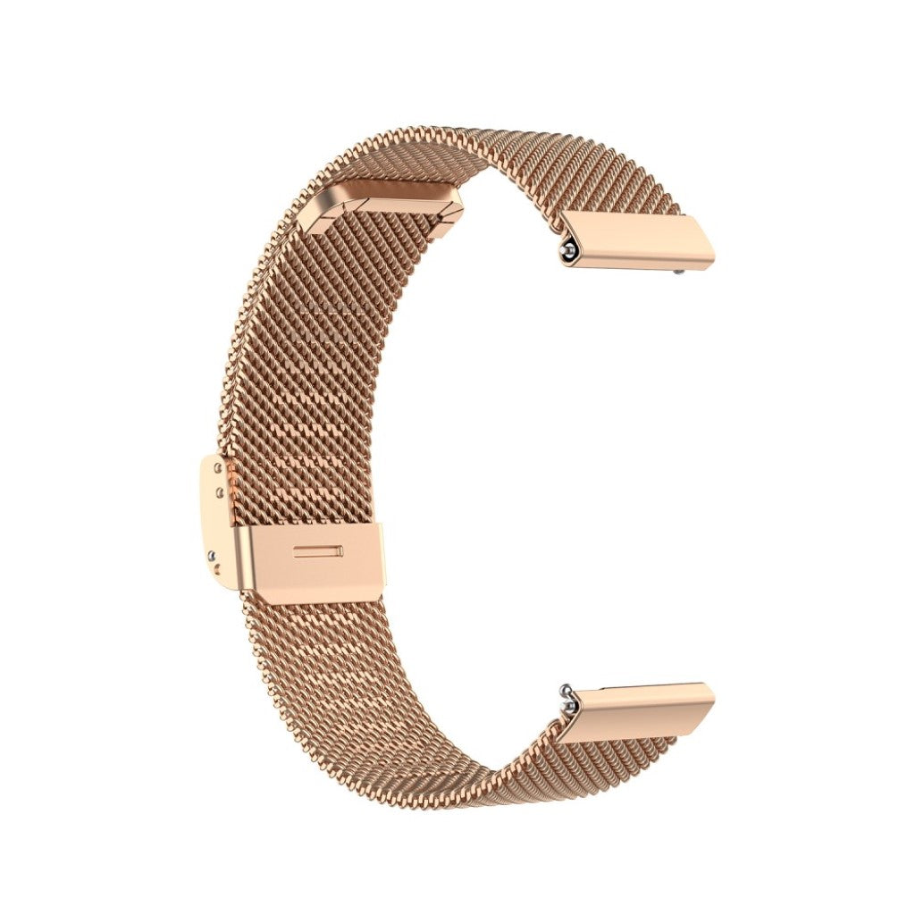 Yndigt Garmin Vivomove 3S / Garmin Vivoactive 4S Metal Rem - Pink#serie_2