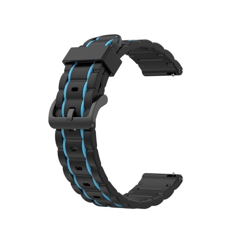 Rigtigt cool Universal Garmin Silikone Rem - Blå#serie_2