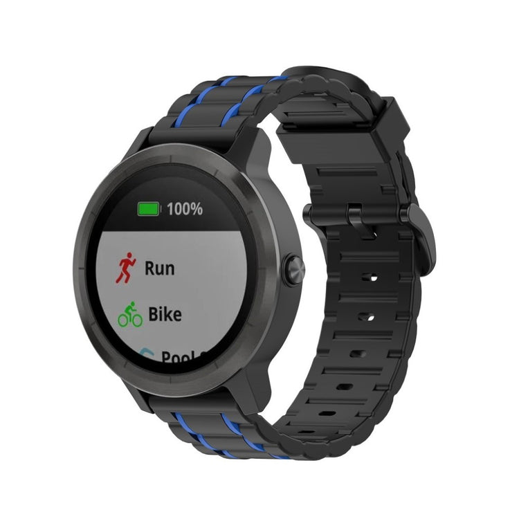 Rigtigt cool Universal Garmin Silikone Rem - Sort#serie_4