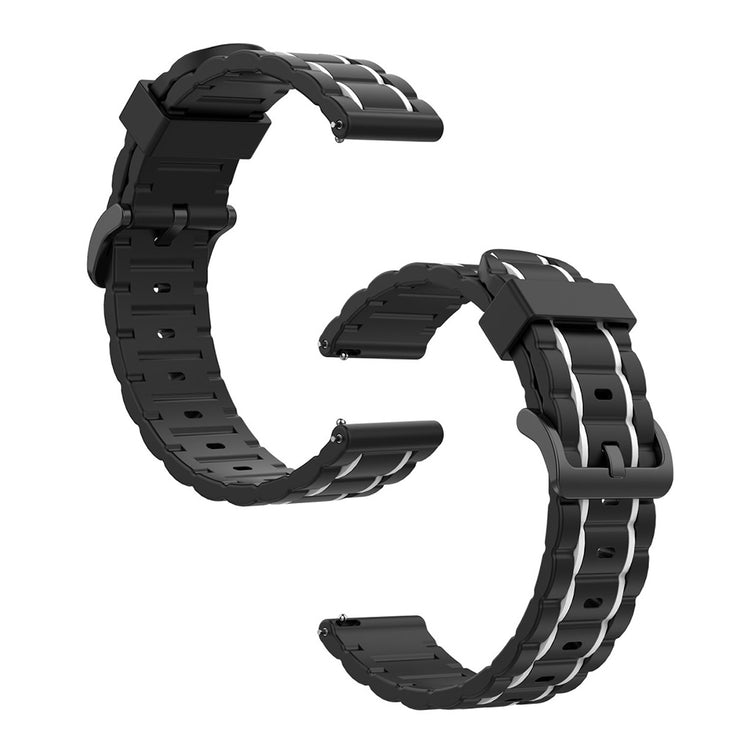 Rigtigt cool Universal Garmin Silikone Rem - Sort#serie_5