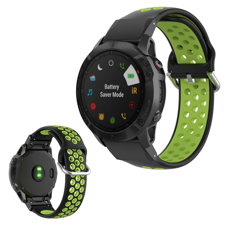 Godt Universal Garmin Silikone Rem - Grøn#serie_1