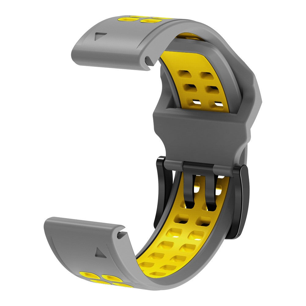 Rigtigt fed Universal Silikone Rem - Gul#serie_8