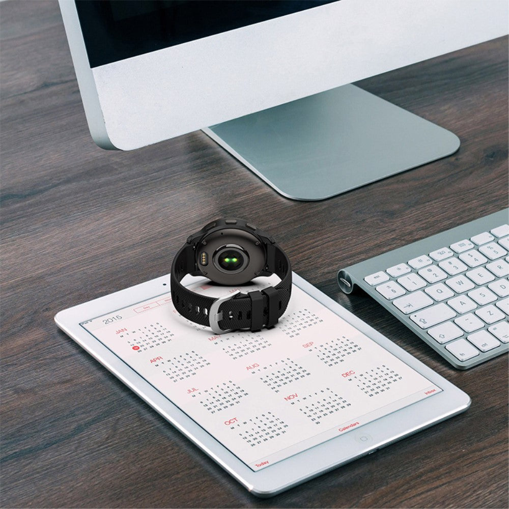 Meget slidstærk Universal Garmin Silikone Rem - Pink#serie_7