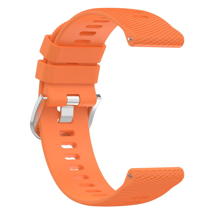 Meget Elegant Silikone Rem passer til Garmin Forerunner 265 - Orange#serie_5