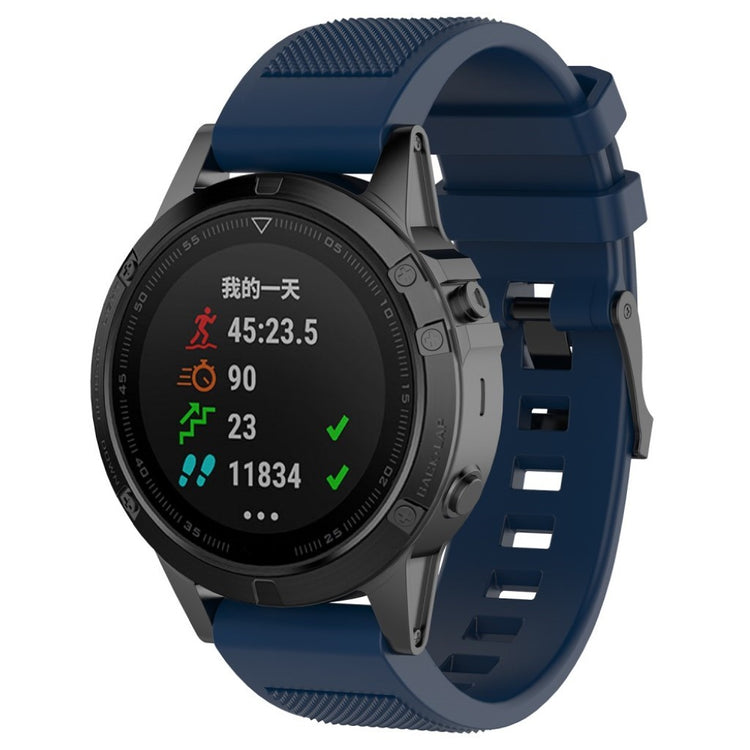 Fed Garmin Approach S60 Silikone Rem - Blå#serie_2