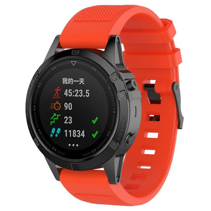 Fed Garmin Approach S60 Silikone Rem - Orange#serie_7