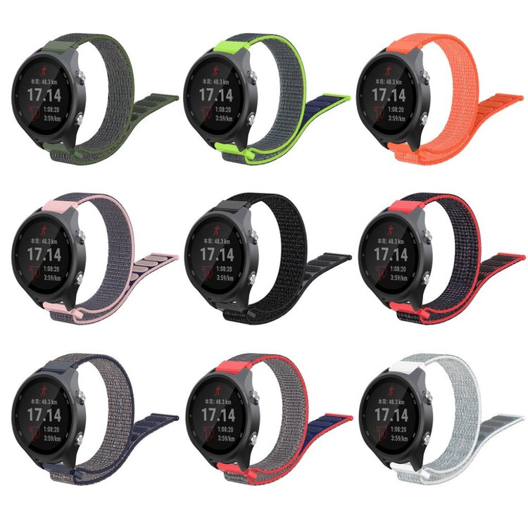 Helt vildt nydelig Garmin Forerunner 245 Nylon Rem - Sort#serie_1