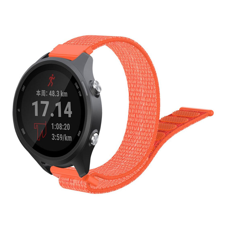 Helt vildt nydelig Garmin Forerunner 245 Nylon Rem - Orange#serie_6