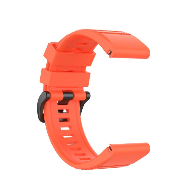 Helt vildt cool Garmin Fenix 6X Silikone Rem - Orange#serie_12