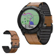 Loistava Yleinen Garmin Aitoa nahkaa ja Silikoni Ranneke