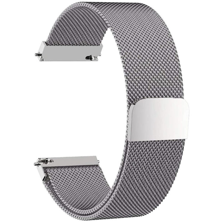 Rigtigt elegant Garmin Vivomove Style Metal Rem - Sølv#serie_3