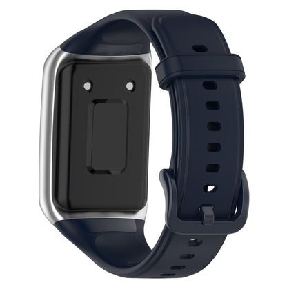 Rigtigt fed Oppo Band 2 Silikone Rem - Blå#serie_12