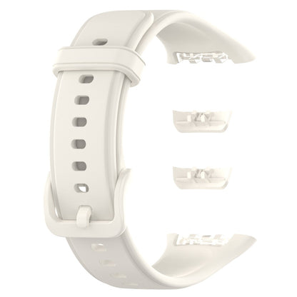 Rigtigt fed Oppo Band 2 Silikone Rem - Hvid#serie_7