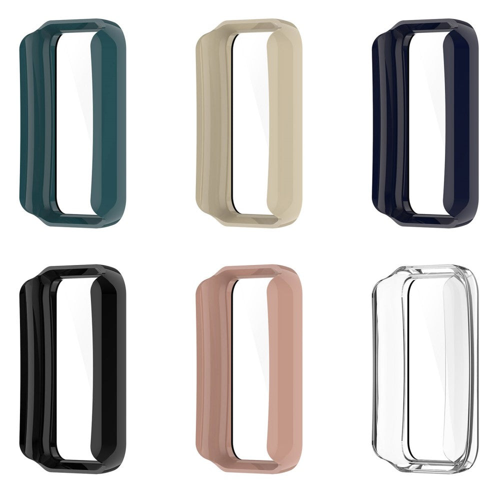 Vildt Godt Oppo Band 2 Cover med Skærmbeskytter i Plastik og Hærdet Glas - Pink#serie_1