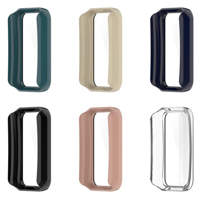Vildt Godt Oppo Band 2 Cover med Skærmbeskytter i Plastik og Hærdet Glas - Gennemsigtig#serie_5