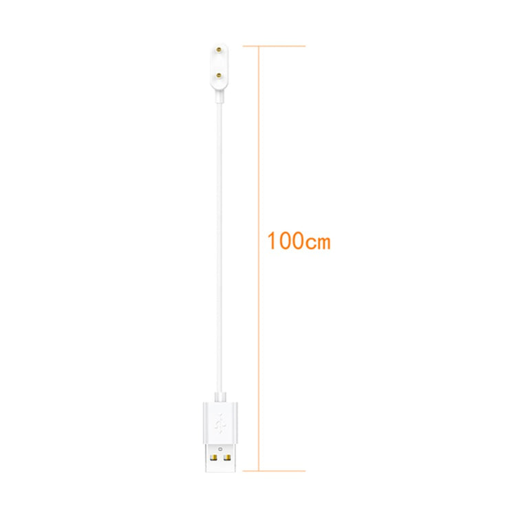 Oppo Band 2 Magnetisk  USB Opladningskabel - Hvid#serie_1