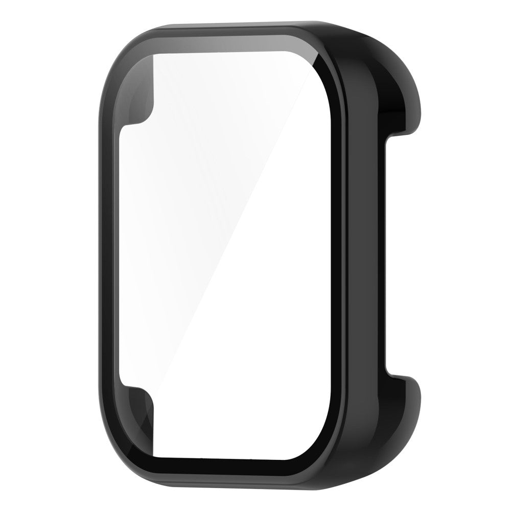 Fed Oppo Watch 2 (42mm) Cover med Skærmbeskytter i Plastik og Hærdet Glas - Sort#serie_1