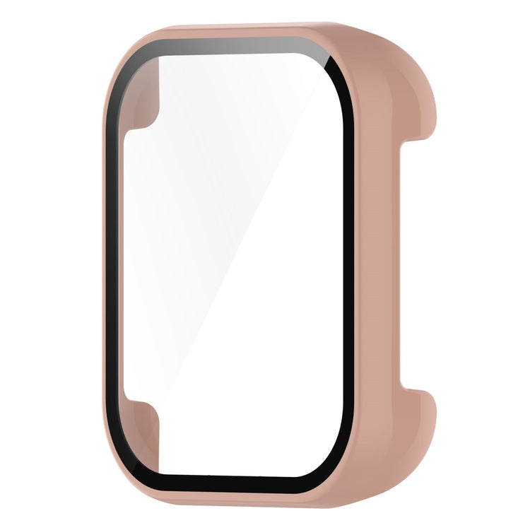Rigtigt Fed Oppo Watch 2 (46mm) Cover med Skærmbeskytter i Plastik og Hærdet Glas - Pink#serie_6