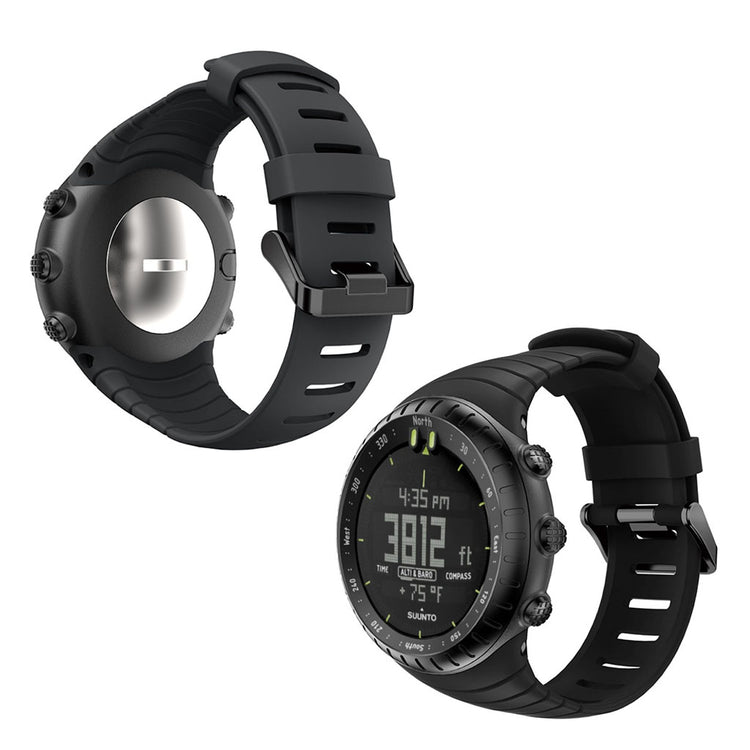 Alle tiders Suunto Core Silikone Rem - Sort#serie_3