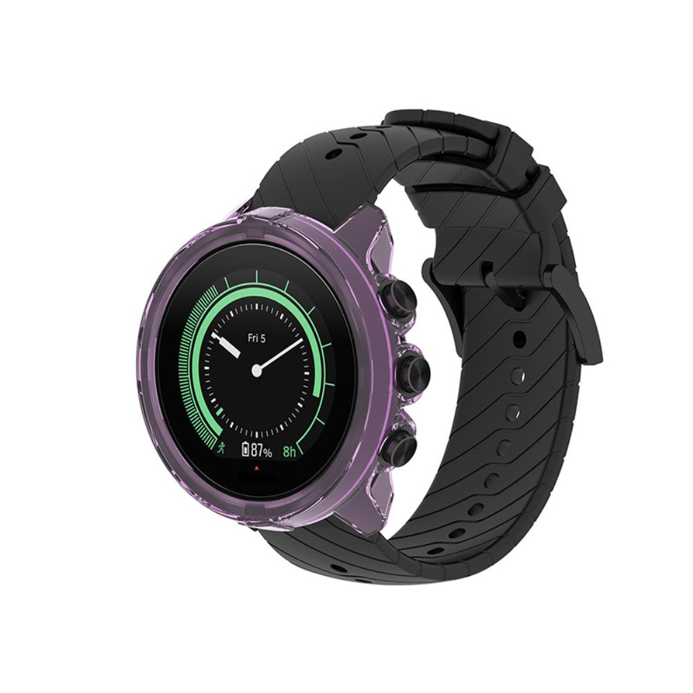 Universal Suunto Gennemsigtig Silikone Bumper  - Lilla#serie_1