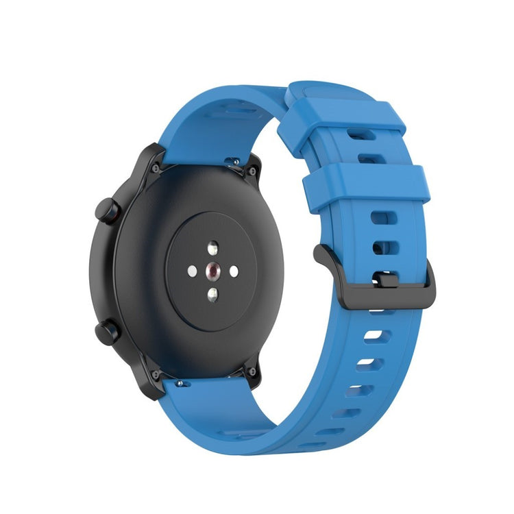 Vildt godt Amazfit GTR 47mm Silikone Rem - Blå#serie_8