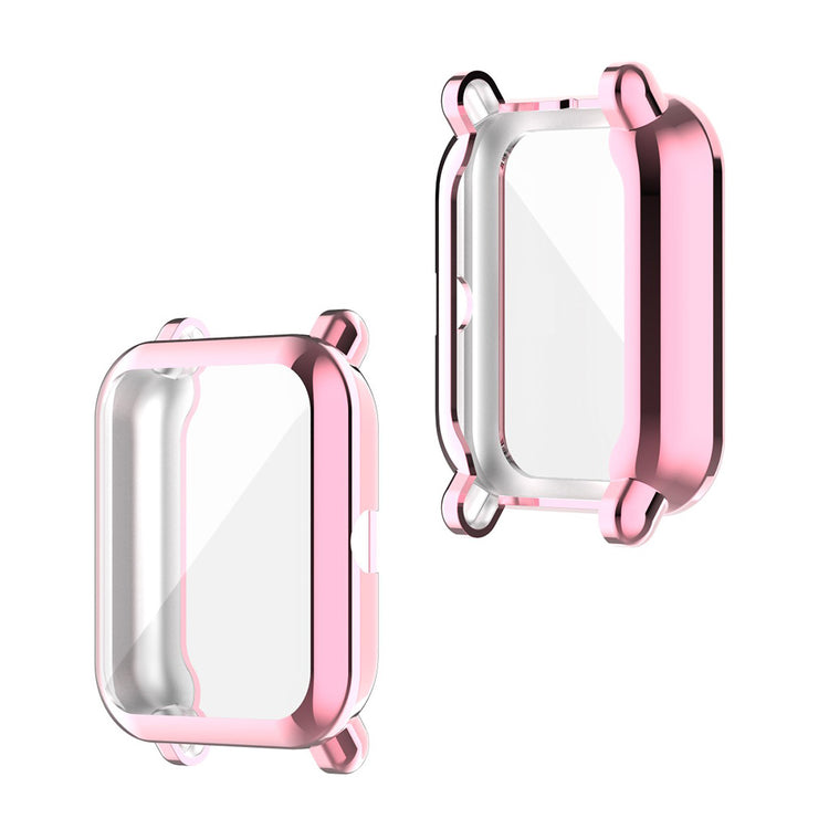 Amazfit Pop Holdbar Silikone Bumper  - Pink#serie_3