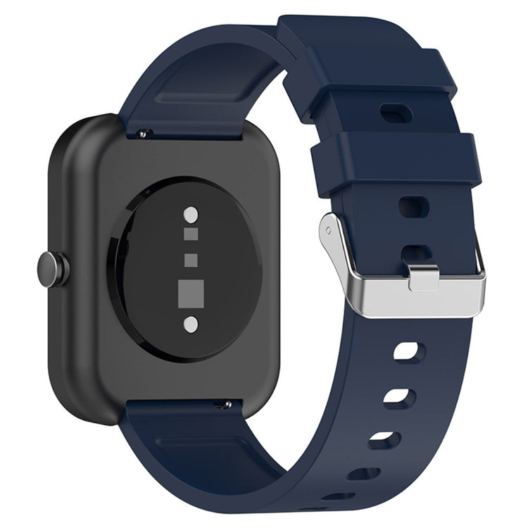 Super elegant Amazfit Bip 3 / Amazfit Bip S Silikone Urrem - Blå#serie_10