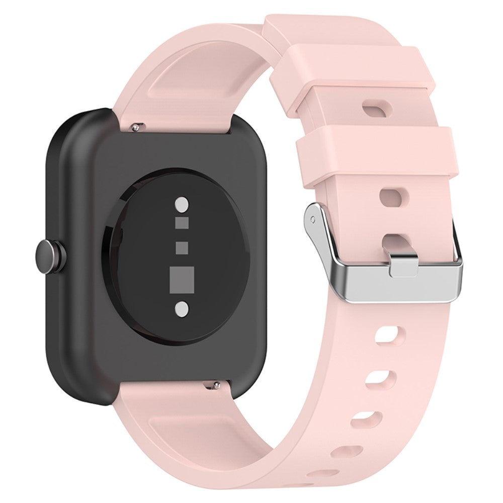 Super elegant Amazfit Bip 3 / Amazfit Bip S Silikone Urrem - Pink#serie_9