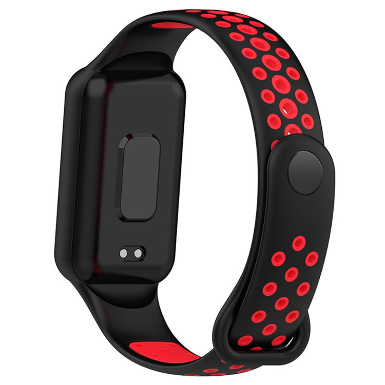 Mega flot Amazfit Band 7 Silikone Rem - Rød#serie_2