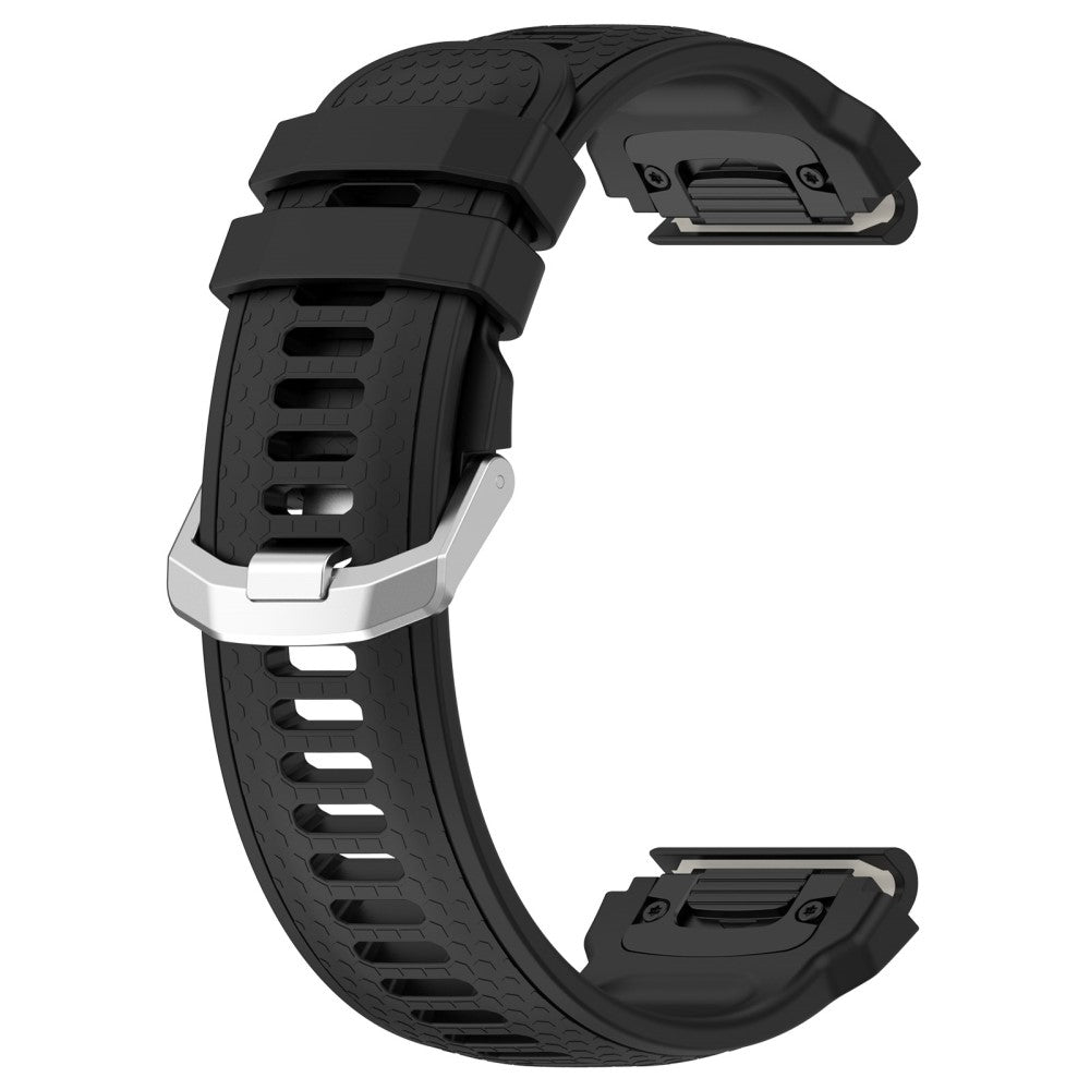 Helt Vildt Godt Silikone Universal Rem passer til Smartwatch - Sort#serie_1